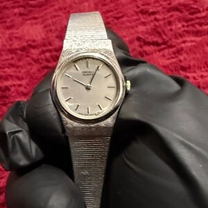 Silver Seiko Watch Minimalist